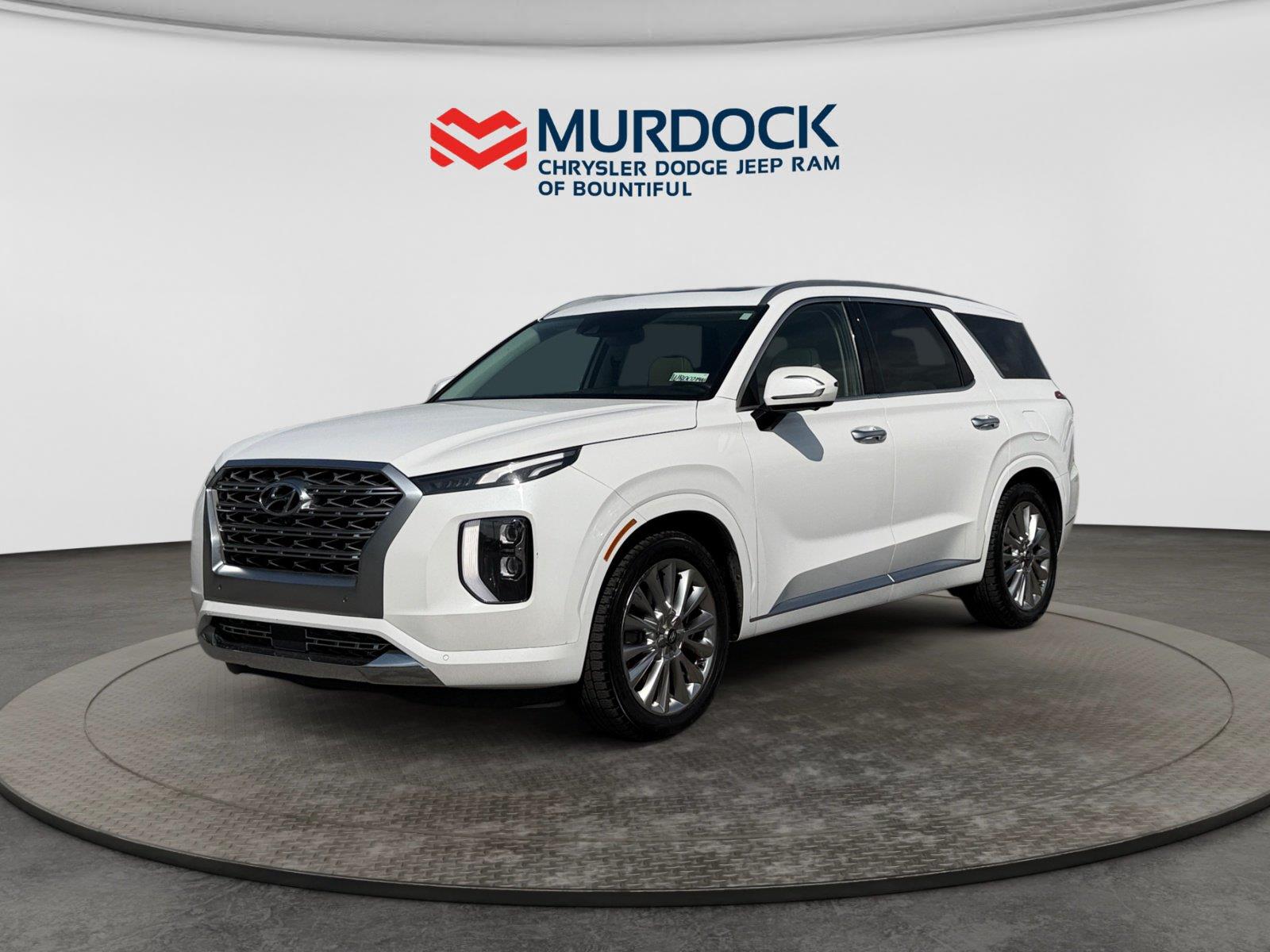 Hyper White 2020 Hyundai Palisade SUV / Crossover All-Wheel Drive Automatic