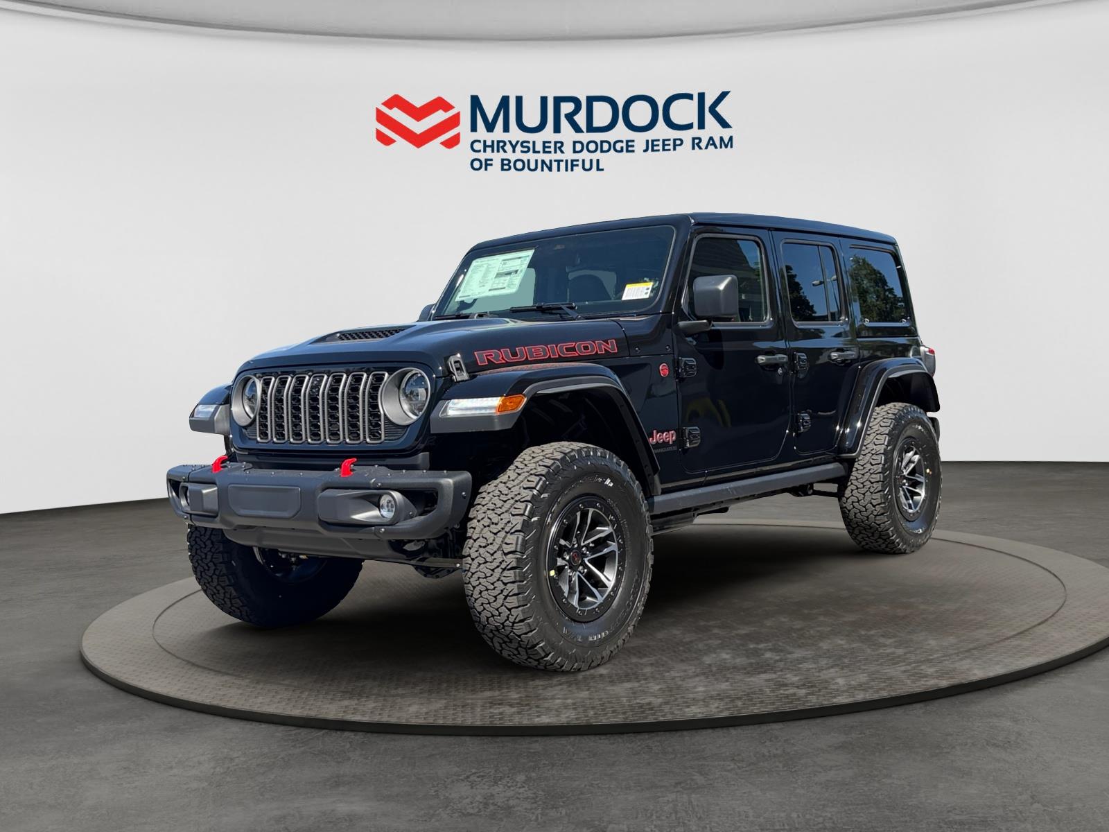 Black Clearcoat 2026 Jeep Wrangler SUV / Crossover Four-Wheel Drive 6-Speed Manual