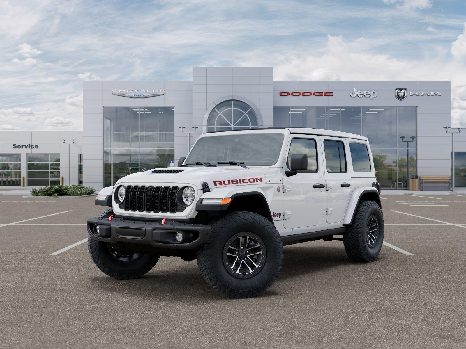 Bright White Clearcoat 2026 Jeep Wrangler SUV / Crossover Four-Wheel Drive 8-Speed Automatic