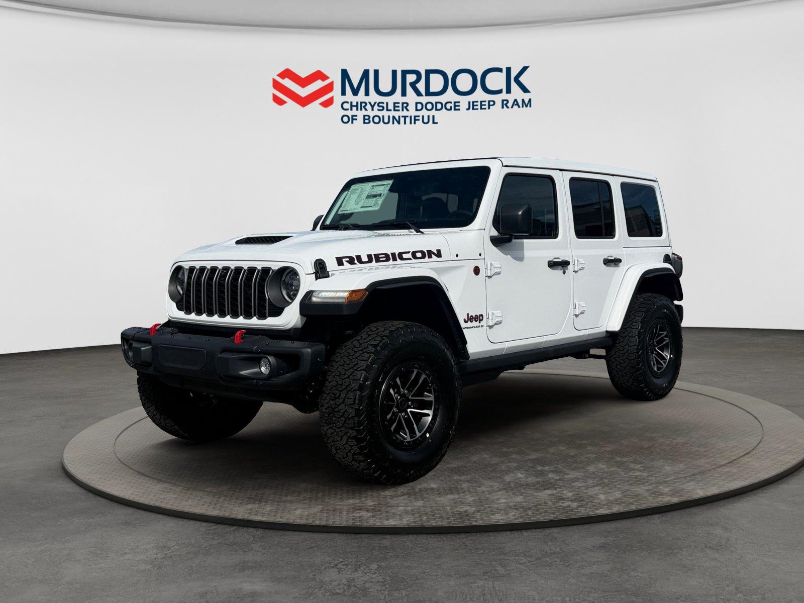 Bright White Clearcoat 2026 Jeep Wrangler SUV / Crossover Four-Wheel Drive 8-Speed Automatic