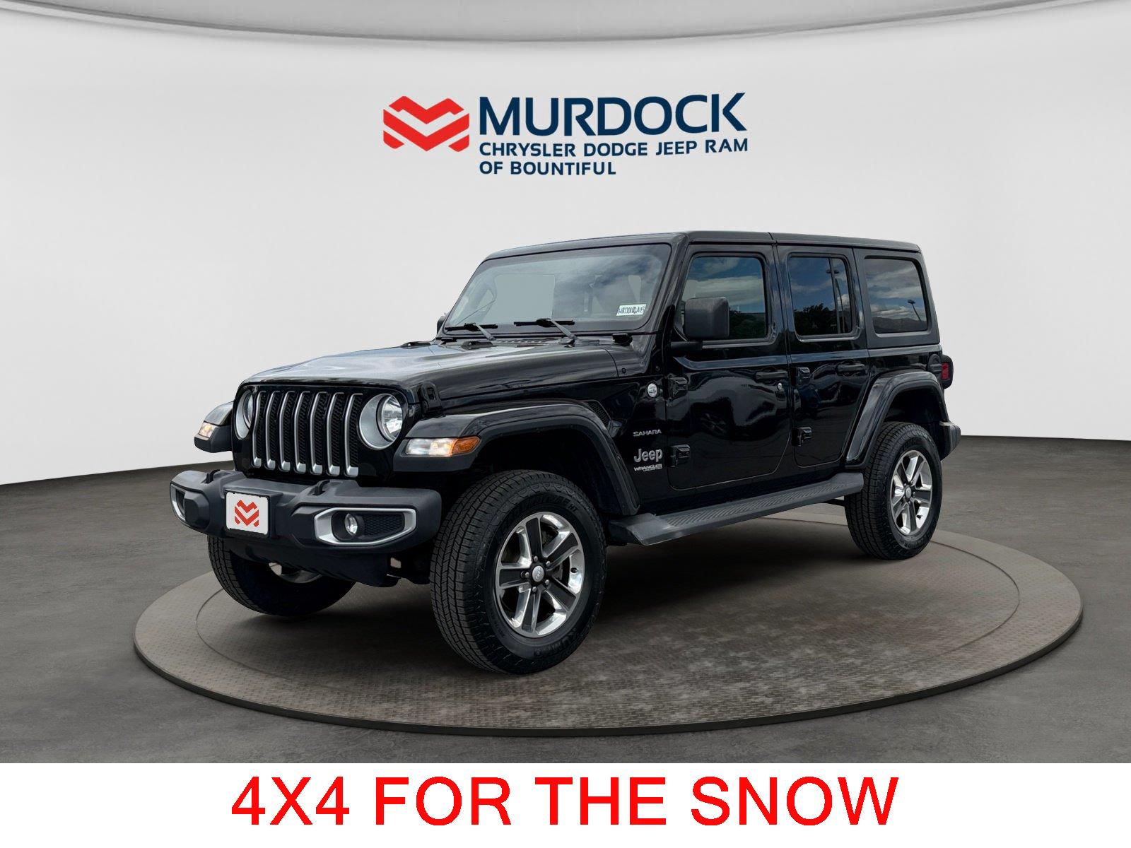 Black Clearcoat 2019 Jeep Wrangler SUV / Crossover Four-Wheel Drive 8-Speed Automatic
