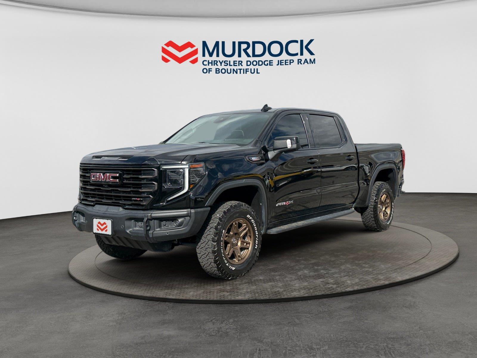 Onyx Black 2024 GMC Sierra 1500 Pickup Truck Four-Wheel Drive Automatic