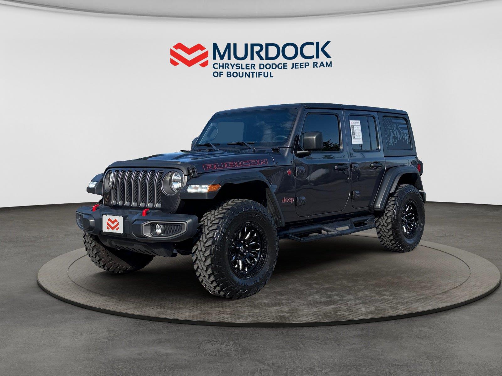Gray (Granite Crystal Metallic Clearcoat) 2020 Jeep Wrangler SUV / Crossover Four-Wheel Drive 8-Speed Automatic