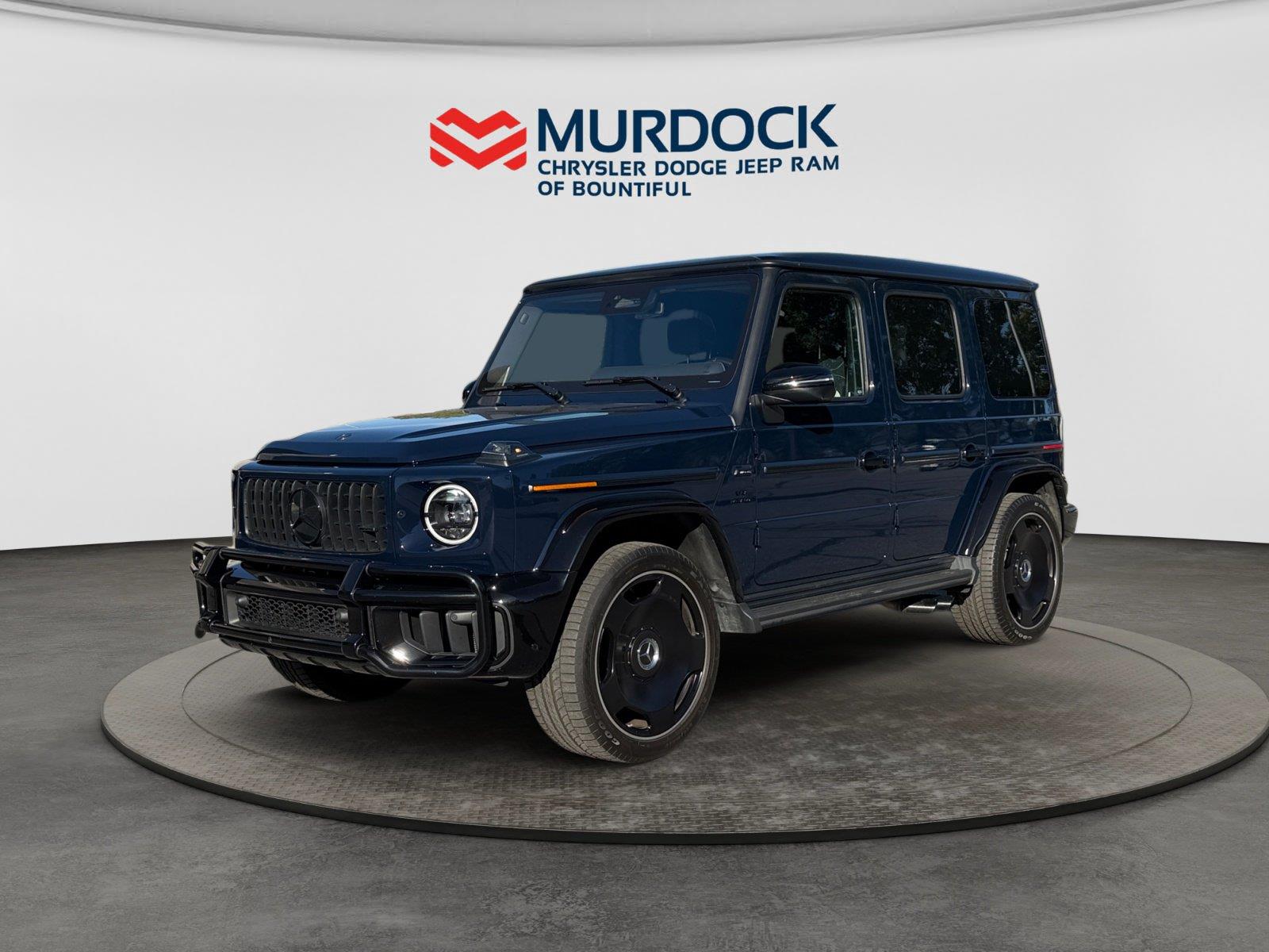 MANUFAKTUR Midnight Blue 2025 Mercedes-Benz G-Class SUV / Crossover All-Wheel Drive Automatic
