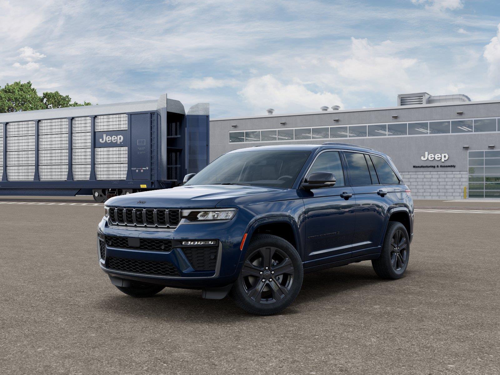 Fathom Blue Pearlcoat 2027 Jeep Grand Cherokee SUV / Crossover Four-Wheel Drive 8-Speed Automatic