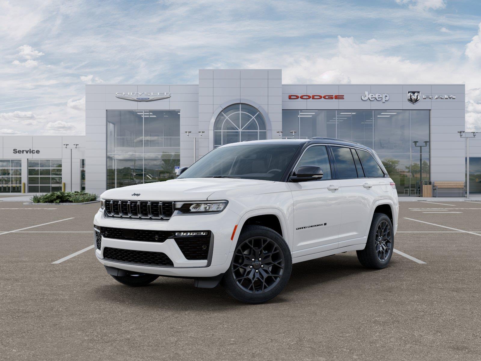 Bright White Clearcoat 2027 Jeep Grand Cherokee SUV / Crossover Four-Wheel Drive 8-Speed Automatic
