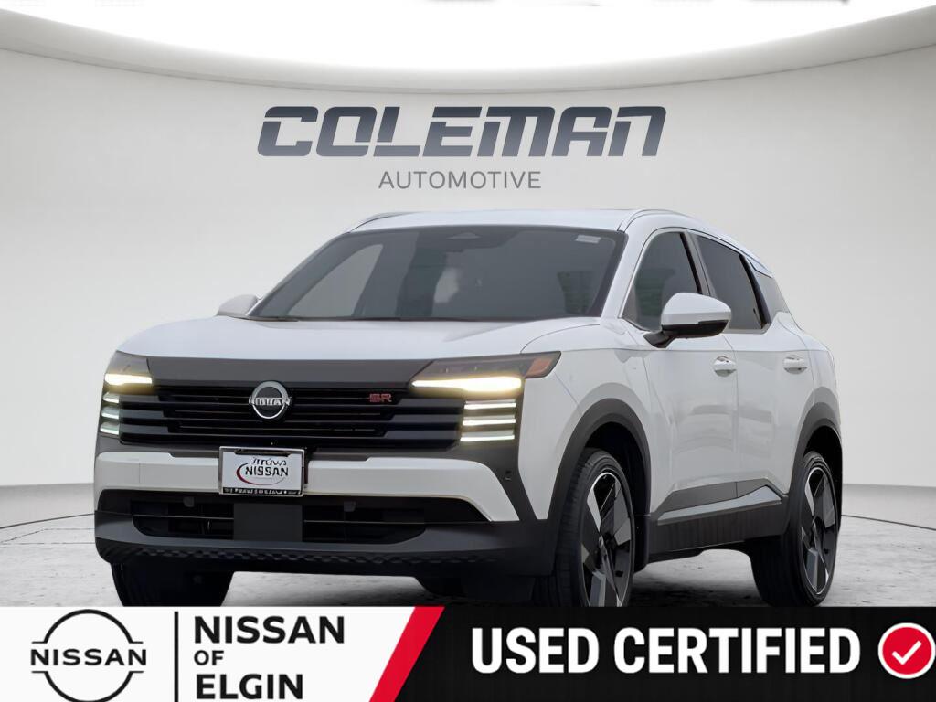 Aspen White Tricoat 2025 Nissan Kicks SUV / Crossover Front-Wheel Drive Continuously Variable Transmission