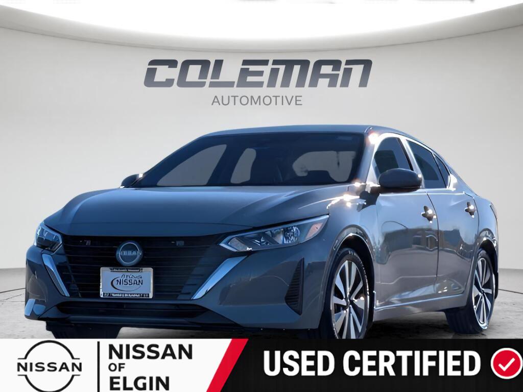 Atlantic Gray Metallic 2025 Nissan Sentra Sedan Front-Wheel Drive Continuously Variable Transmission
