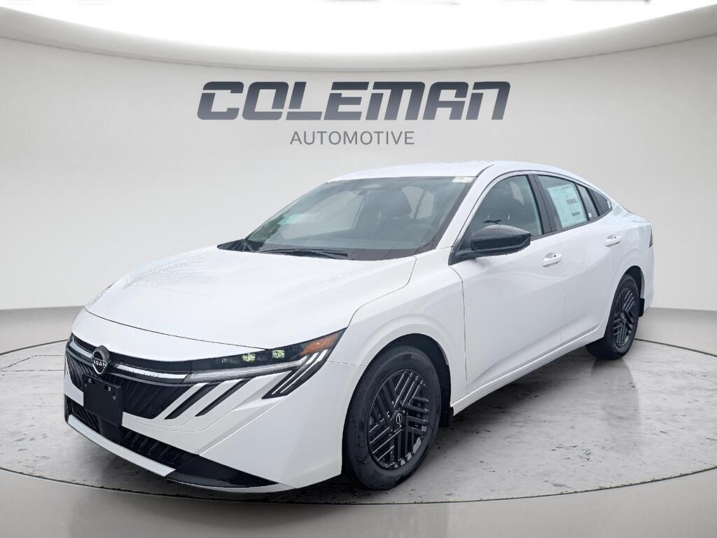 White (Fresh Powder) 2026 Nissan Sentra Sedan Front-Wheel Drive Continuously Variable Transmission