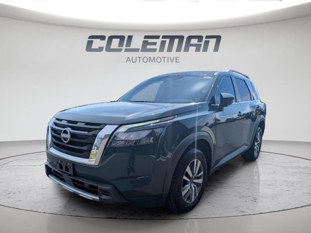 Black (Obsidian Green Pearl) 2025 Nissan Pathfinder SUV / Crossover All-Wheel Drive Automatic