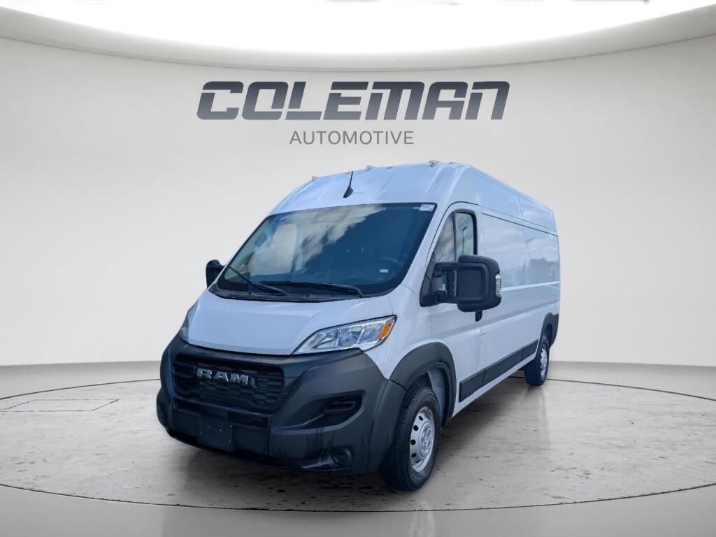 Bright White Clearcoat 2023 RAM ProMaster Van Front-Wheel Drive 9-Speed Automatic