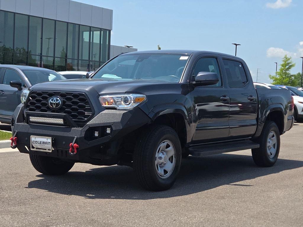 Magnetic Gray Metallic 2021 Toyota Tacoma Pickup Truck Four-Wheel Drive 6-Speed Automatic