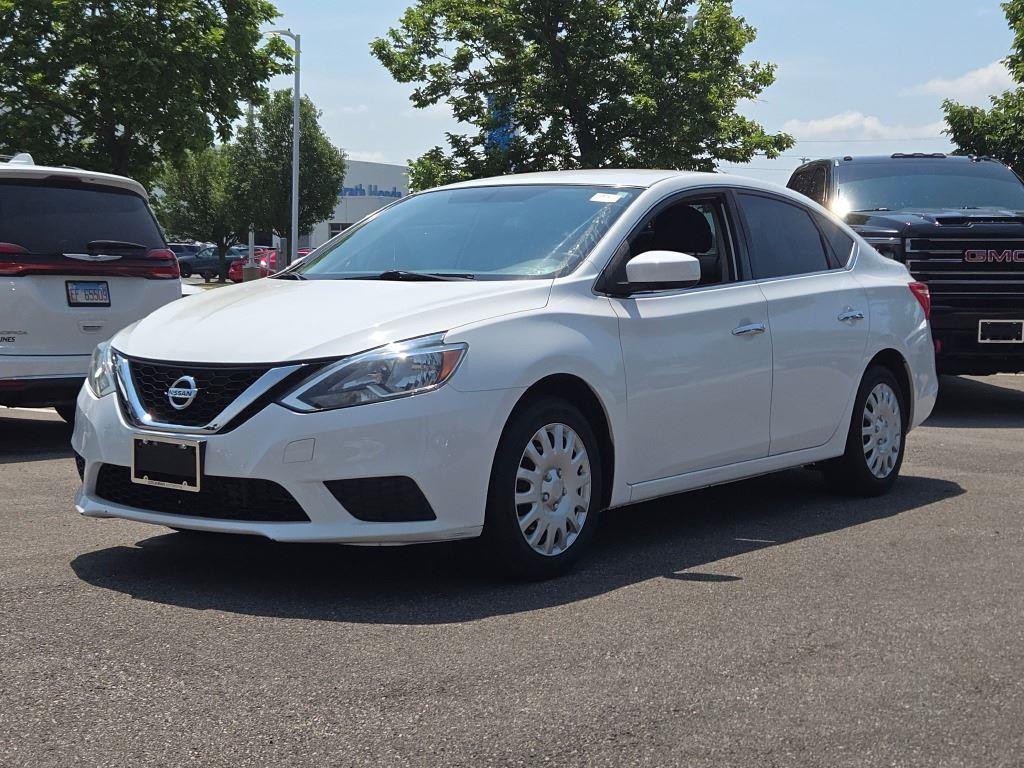 White (Fresh Powder) 2017 Nissan Sentra Sedan Front-Wheel Drive Continuously Variable Transmission