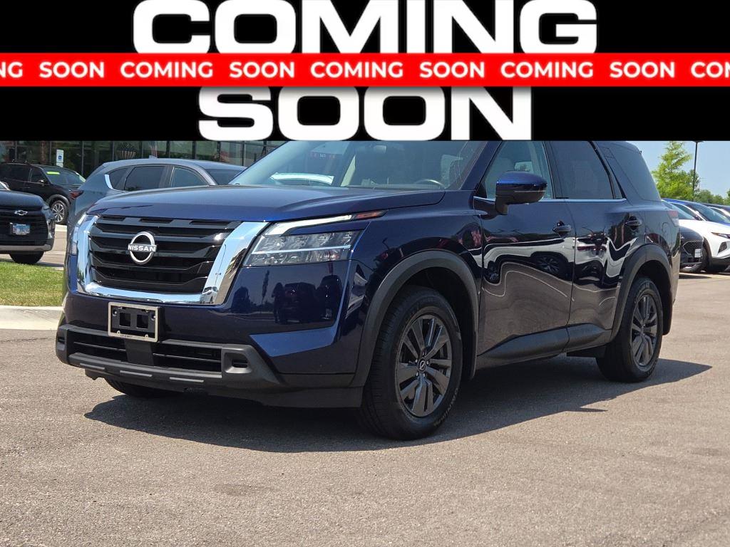 Deep Ocean Blue Pearl 2022 Nissan Pathfinder SUV / Crossover All-Wheel Drive Automatic