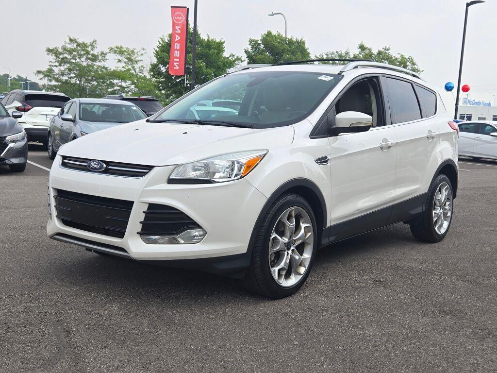 White Platinum Metallic Tri-Coat 2014 Ford Escape SUV / Crossover Front-Wheel Drive 6-Speed Automatic