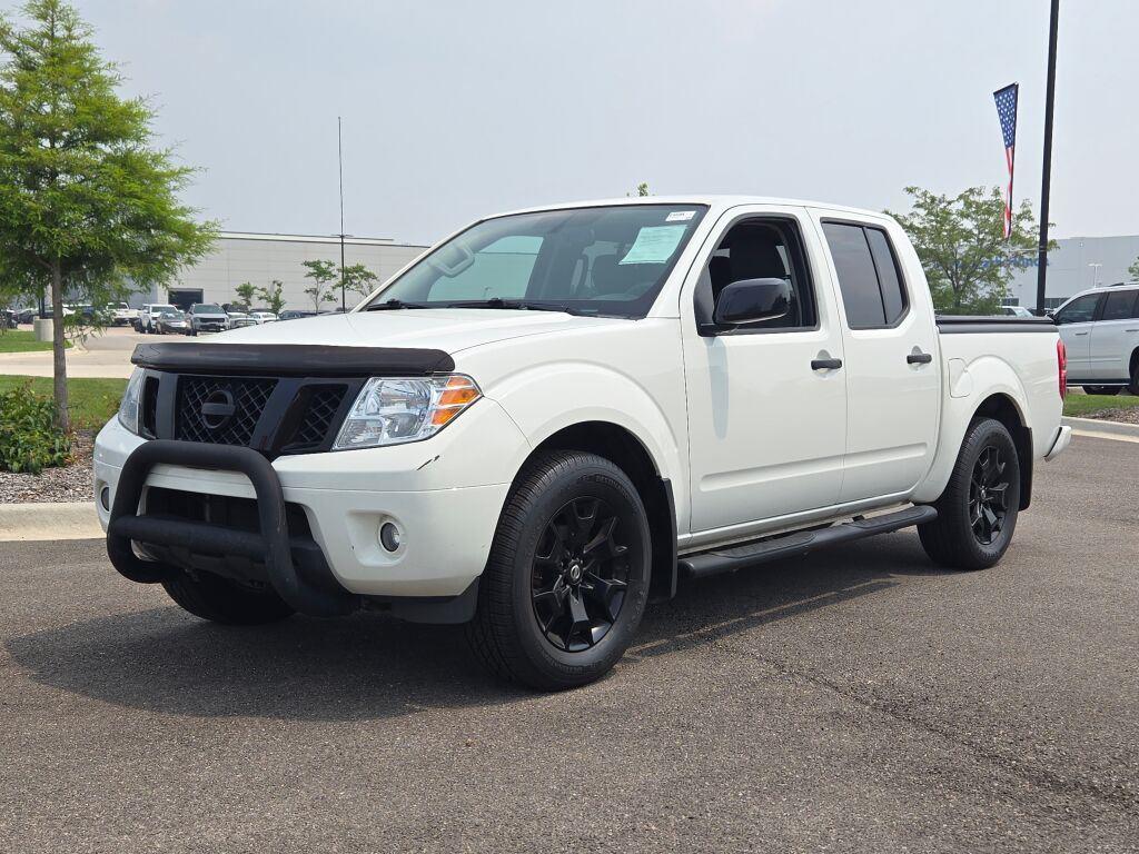 Glacier White 2021 Nissan Frontier Pickup Truck 4X2 Automatic