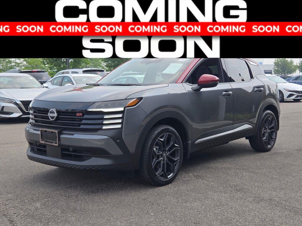 Red (Gun Metallic/Scarlet Ember Tintcoat) 2025 Nissan Kicks SUV / Crossover All-Wheel Drive Continuously Variable Transmission