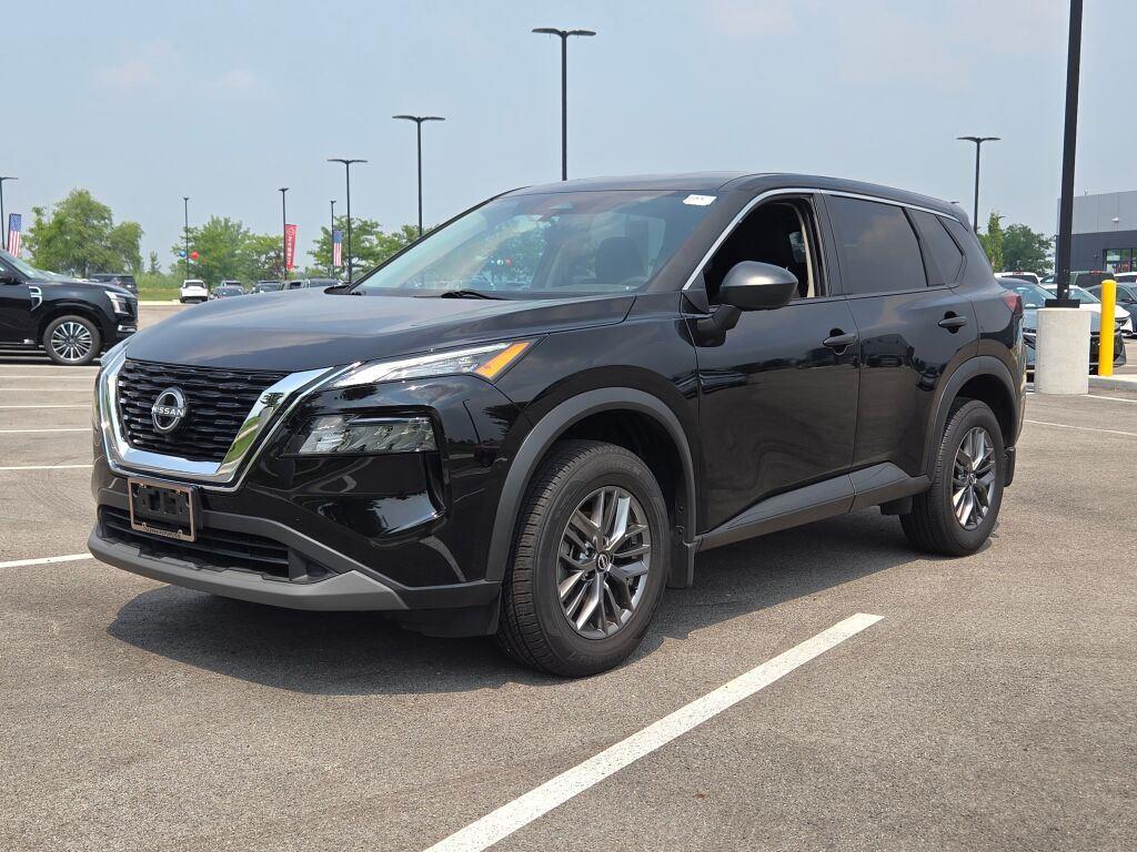 Super Black 2023 Nissan Rogue SUV / Crossover All-Wheel Drive Continuously Variable Transmission