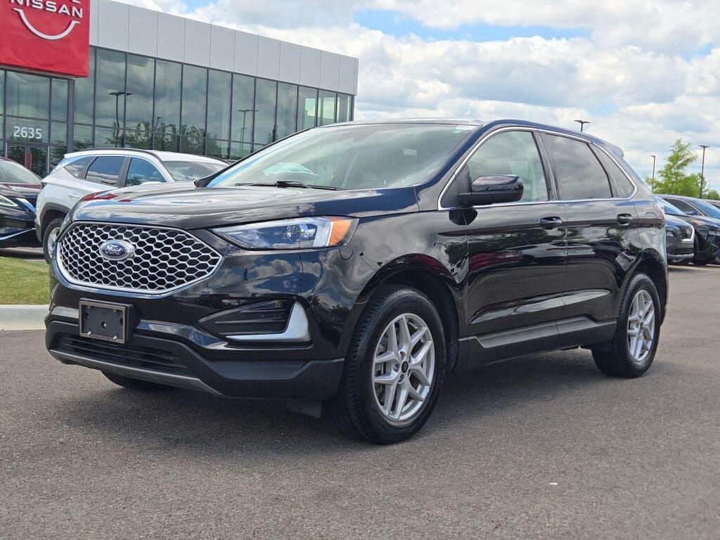 Agate Black 2024 Ford Edge SUV / Crossover All-Wheel Drive 8-Speed Automatic