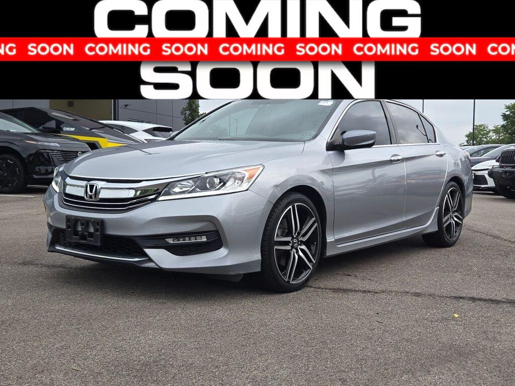 Lunar Silver Metallic 2017 Honda Accord Sedan Front-Wheel Drive Continuously Variable Transmission