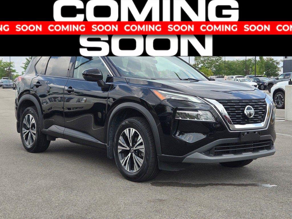 Super Black 2021 Nissan Rogue SUV / Crossover All-Wheel Drive Continuously Variable Transmission
