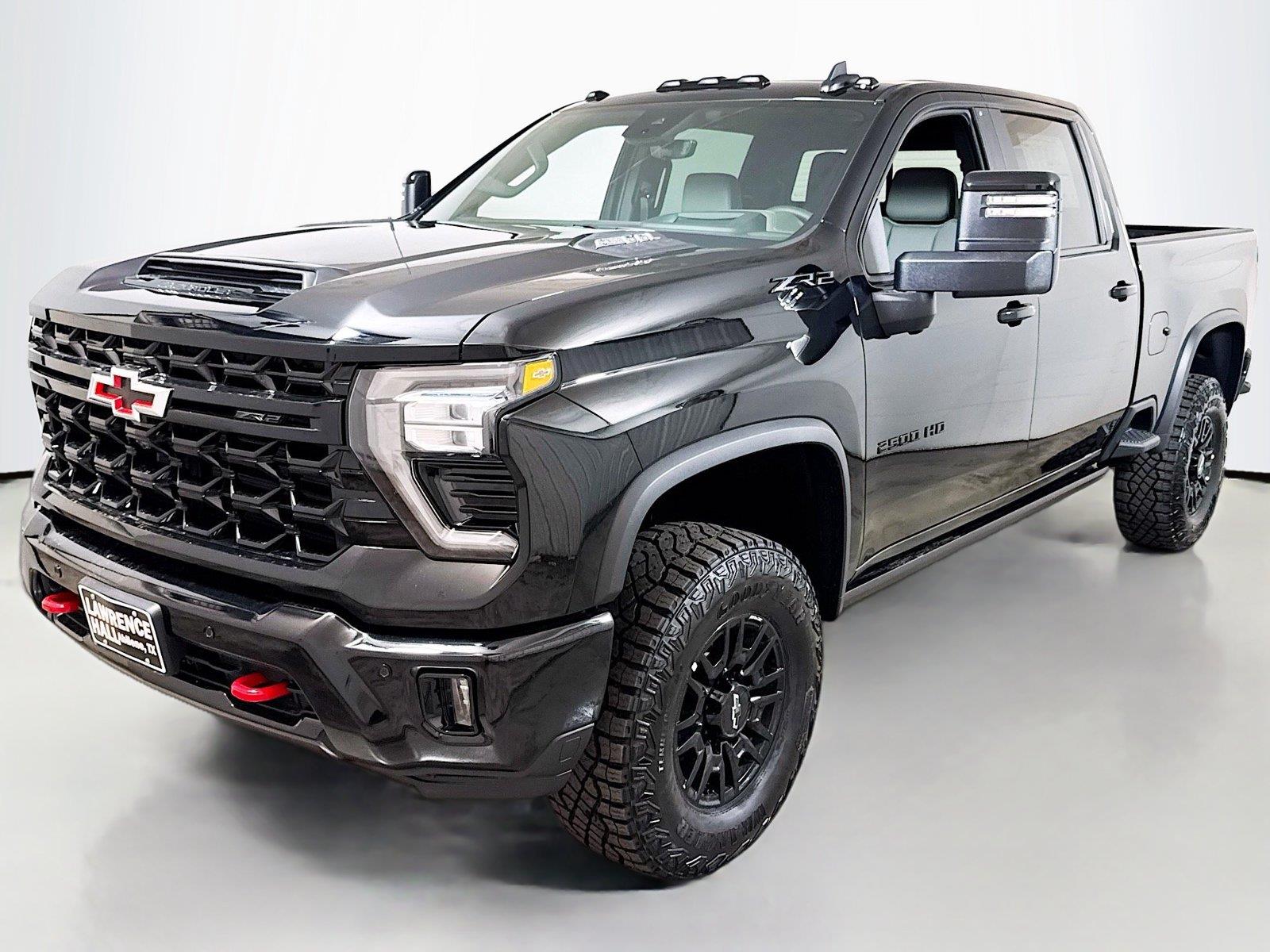 Black 2026 Chevrolet Silverado 2500HD Pickup Truck Four-Wheel Drive Automatic