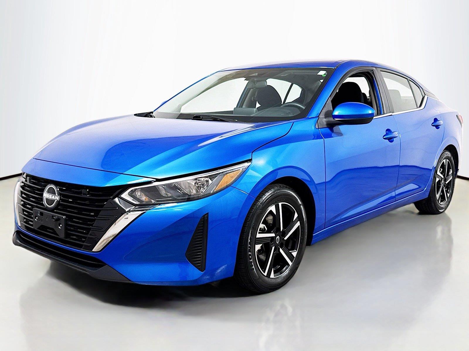 Electric Blue Metallic 2024 Nissan Sentra Sedan Front-Wheel Drive Continuously Variable Transmission