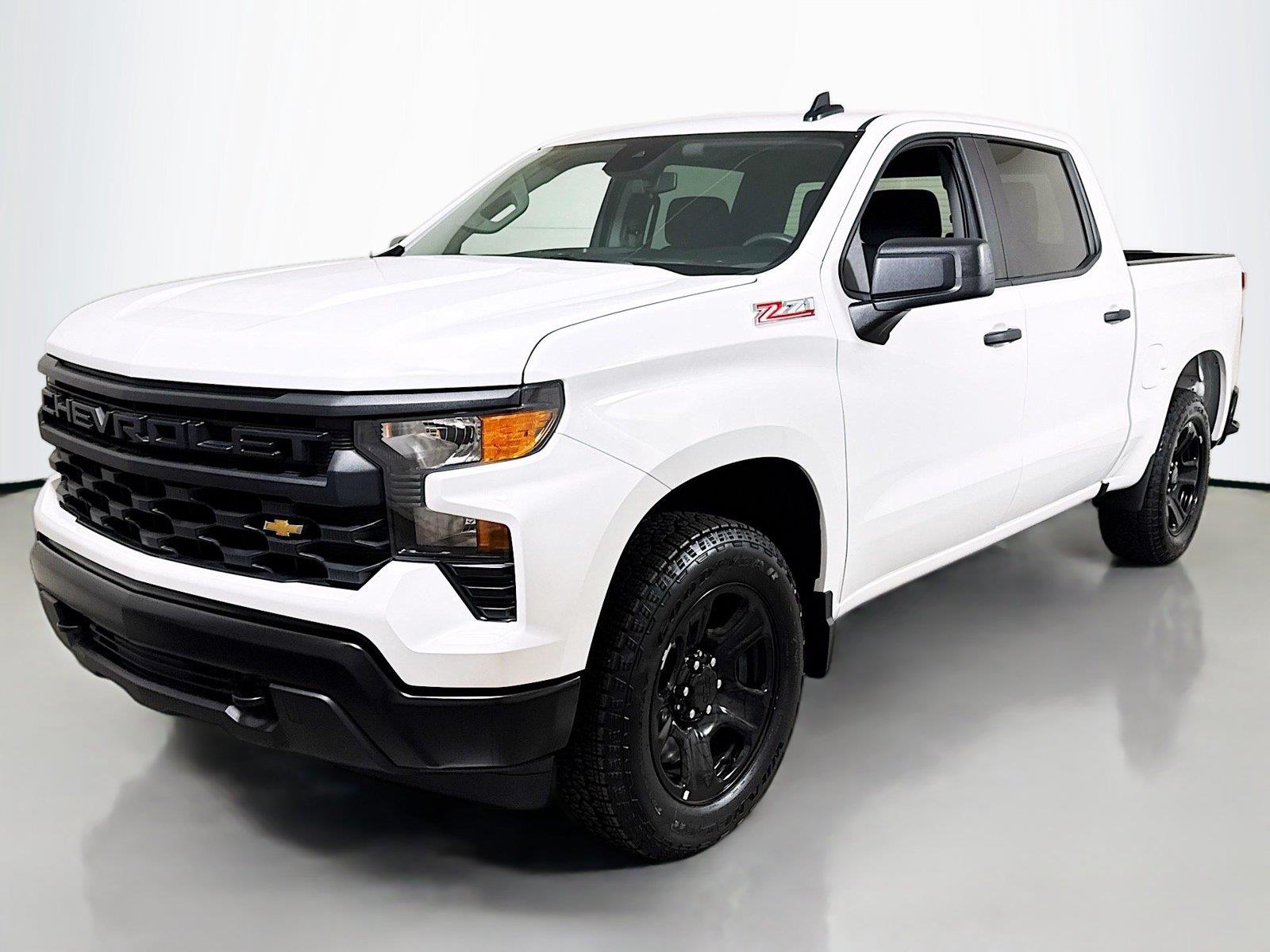 Summit White 2026 Chevrolet Silverado 1500 Pickup Truck Four-Wheel Drive Automatic