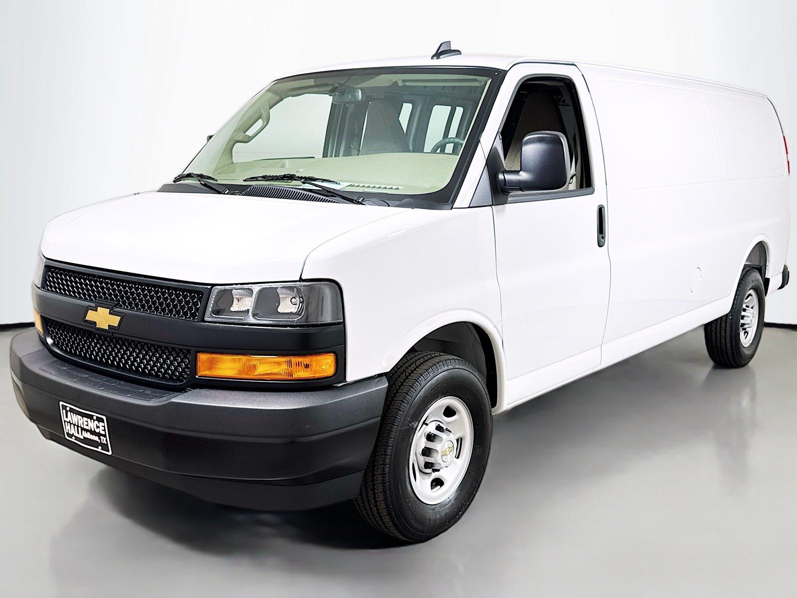 Summit White 2025 Chevrolet Express Cargo Van Rear-Wheel Drive 8-Speed Automatic