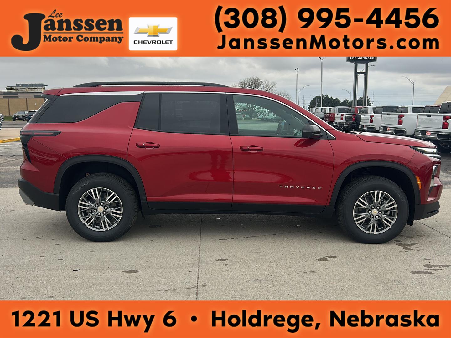 Radiant Red Tintcoat 2026 Chevrolet Traverse LT FWD SUV / Crossover Front-Wheel Drive 8-Speed Automatic