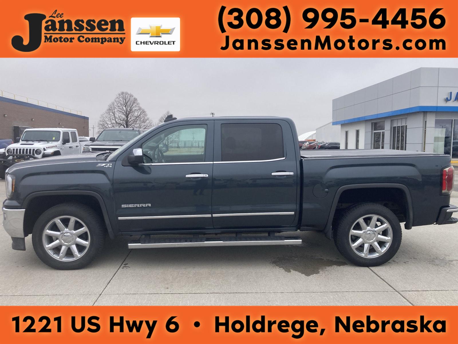 2017 GMC Sierra 1500 SLT Crew Cab 4WD