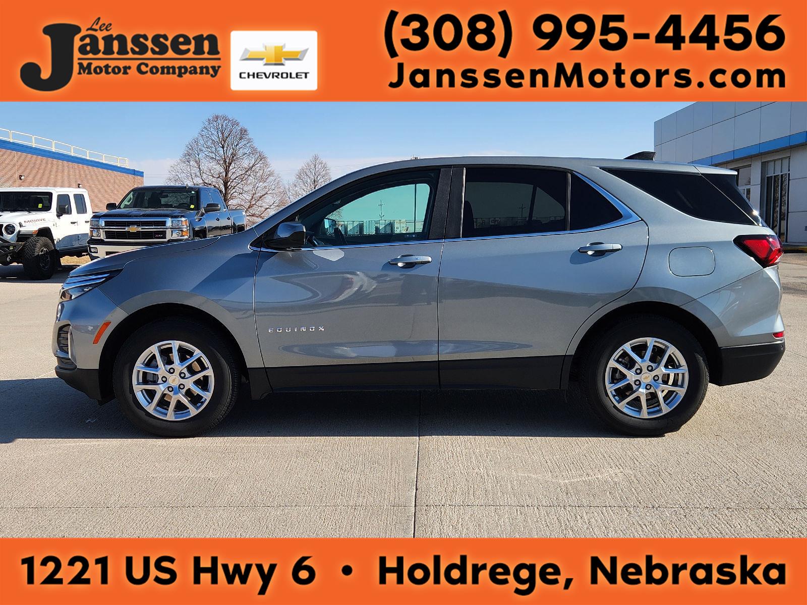 Sterling Gray Metallic 2023 Chevrolet Equinox LT AWD with 1LT SUV / Crossover Four-Wheel Drive 6-Speed Automatic Overdrive