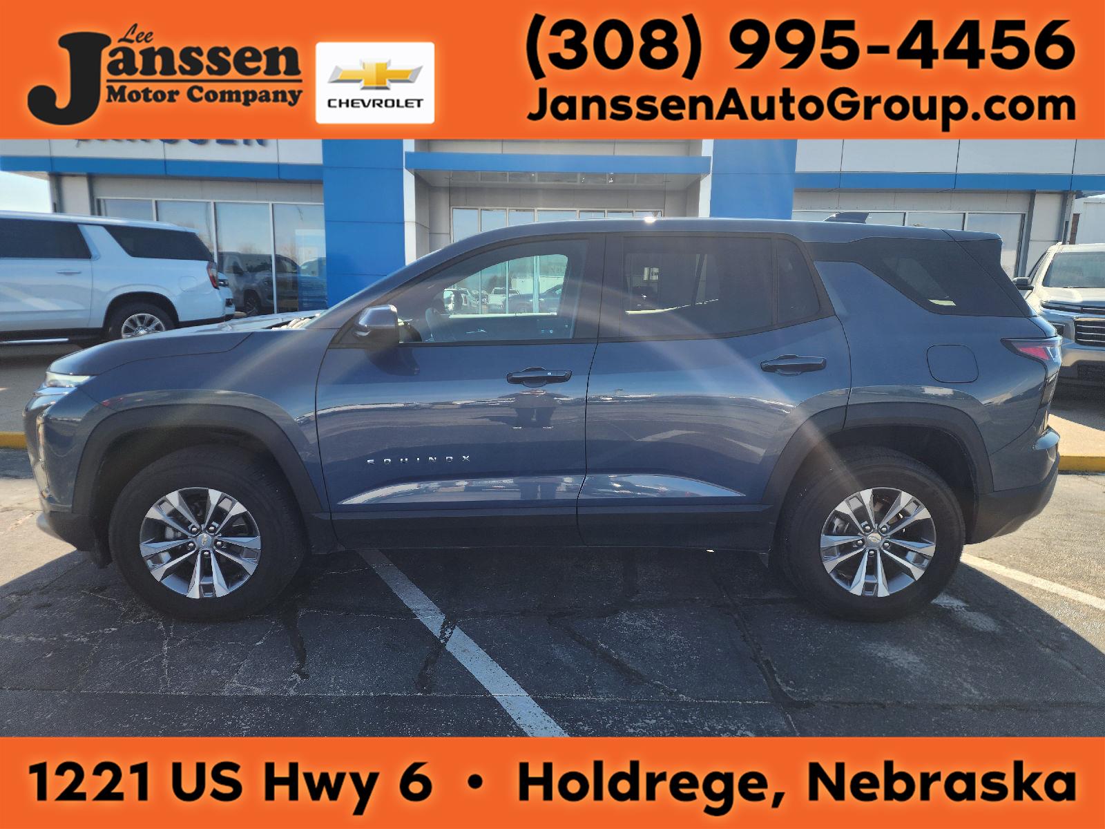 Lakeshore Blue Metallic 2025 Chevrolet Equinox LT FWD SUV / Crossover Front-Wheel Drive Continuously Variable Transmission