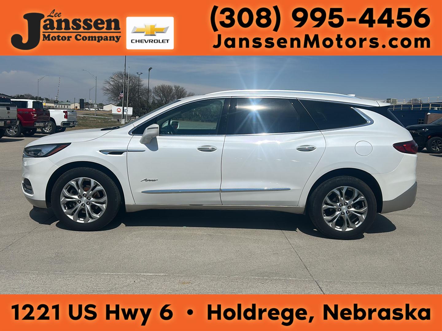 White Frost Tricoat 2018 Buick Enclave Avenir AWD SUV / Crossover Four-Wheel Drive 9-Speed Automatic