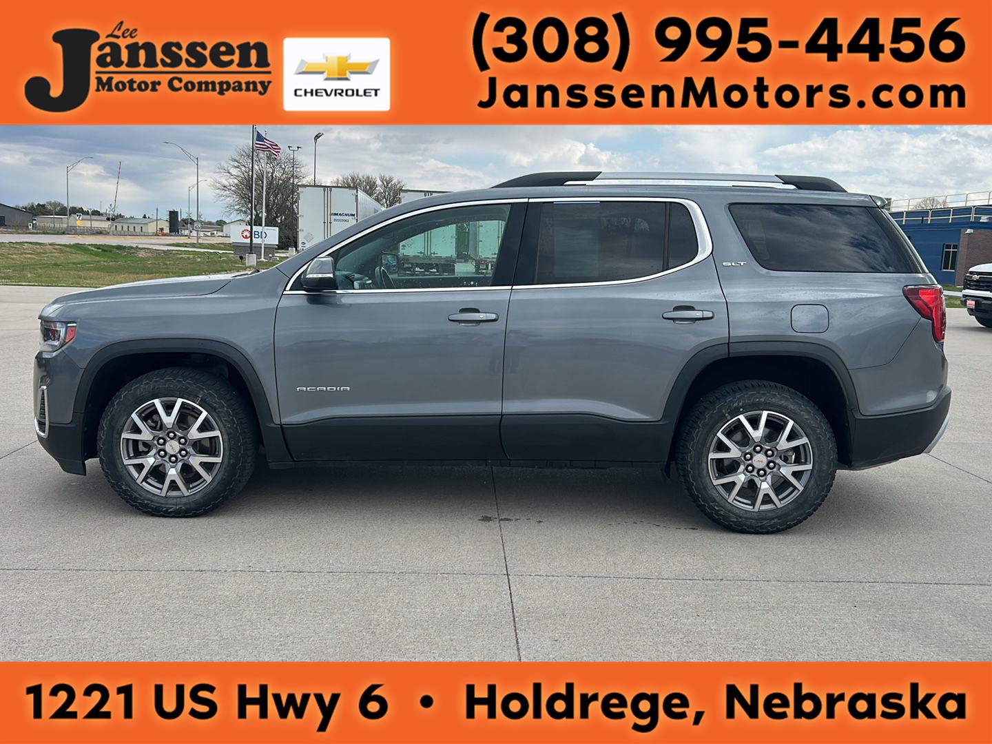 Gray (Satin Steel Metallic) 2020 GMC Acadia SUV / Crossover Four-Wheel Drive 9-Speed Automatic