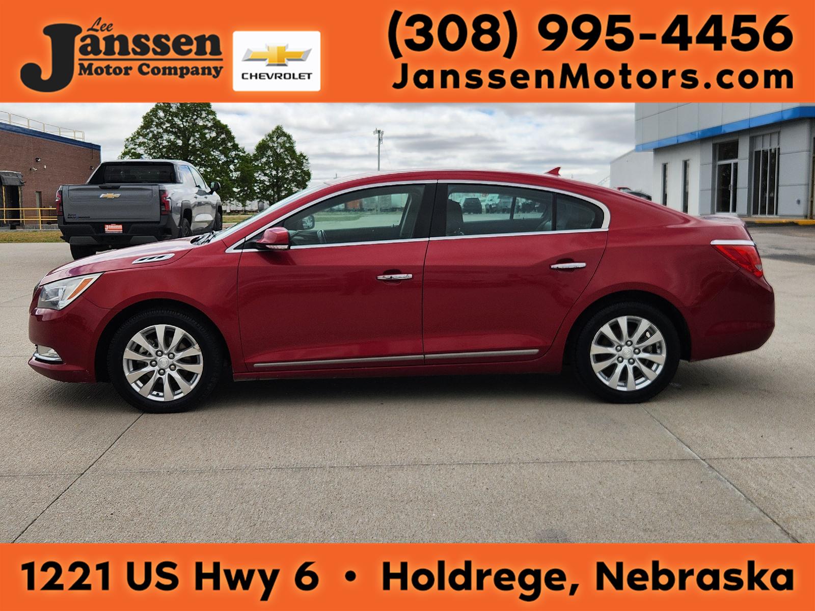 Crystal Red Tintcoat 2014 Buick LaCrosse Leather FWD Sedan Front-Wheel Drive 6-Speed Automatic Overdrive