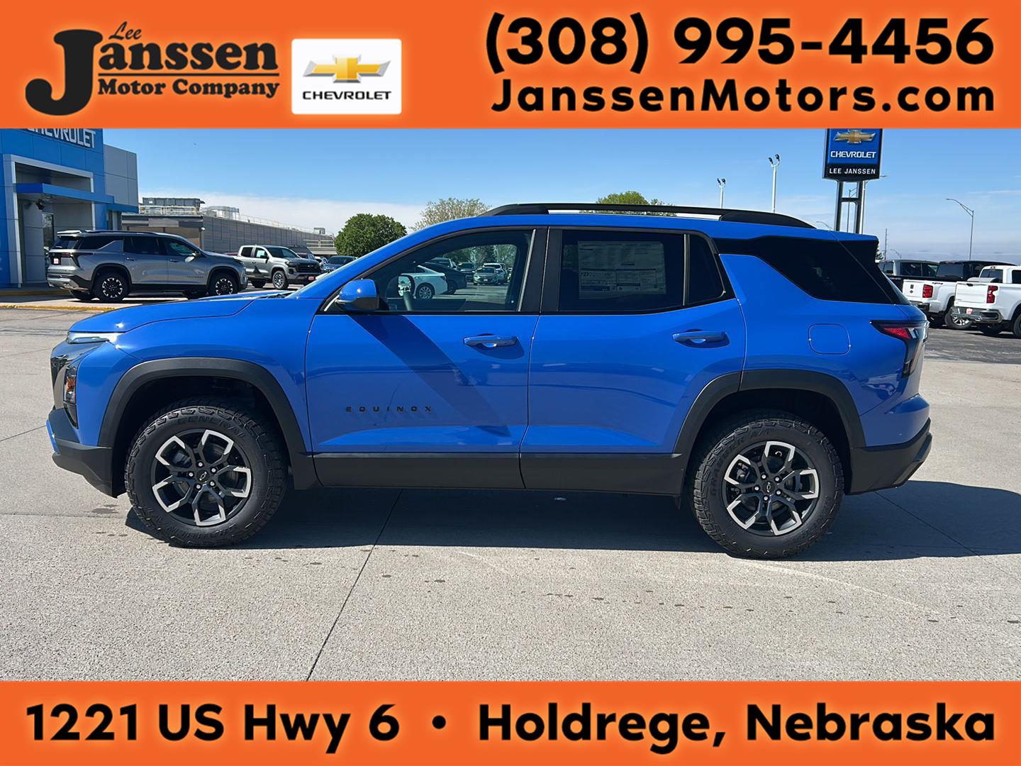 Reef Blue Metallic 2026 Chevrolet Equinox SUV / Crossover Front-Wheel Drive Continuously Variable Transmission