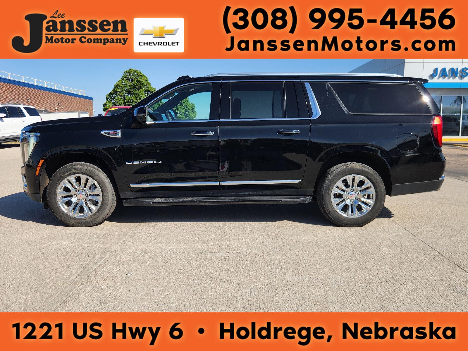 Onyx Black 2025 GMC Yukon XL SUV / Crossover Four-Wheel Drive Automatic