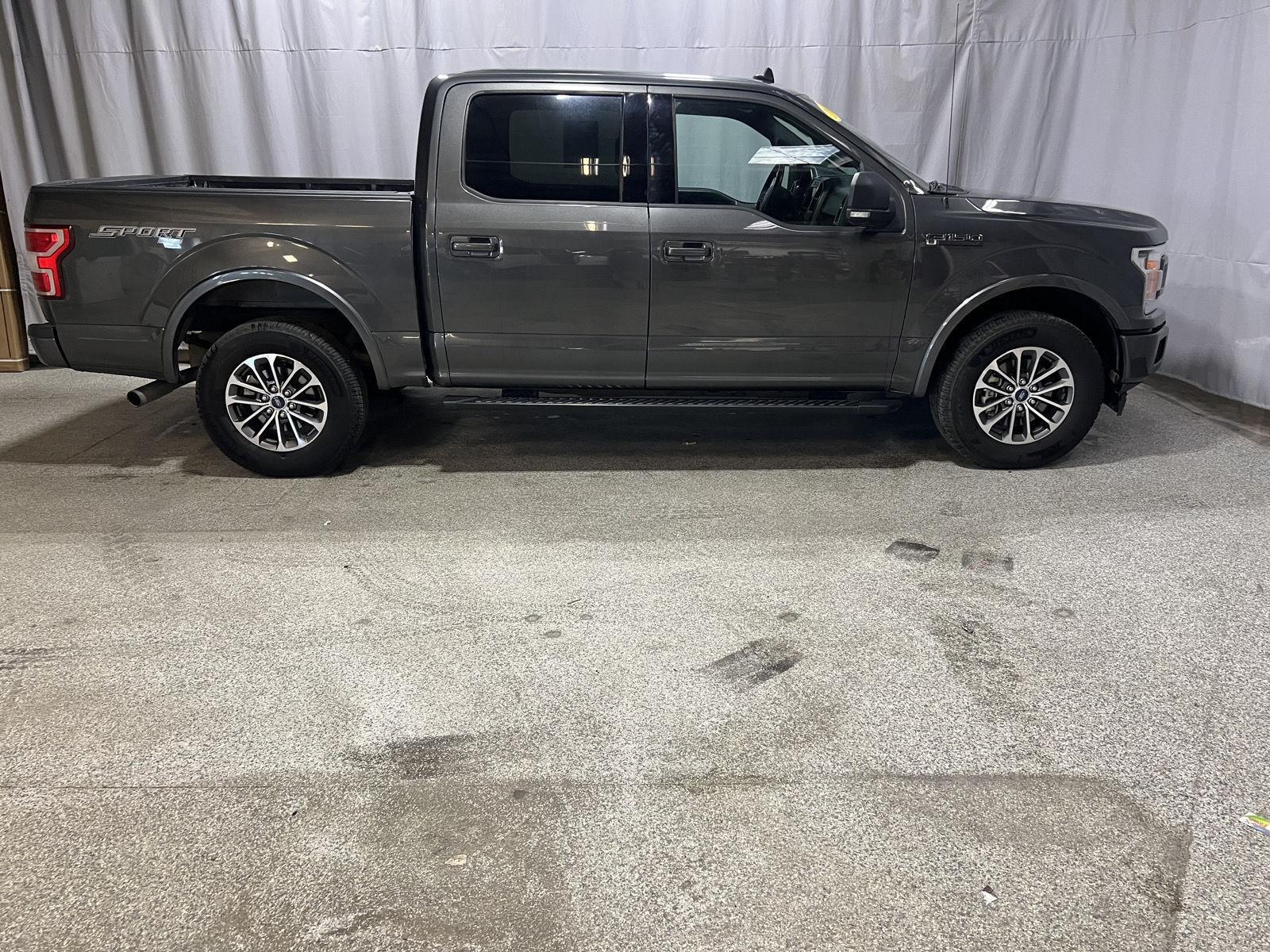 Gray (Magnetic Metallic) 2019 Ford F-150 Pickup Truck Four-Wheel Drive 6-Speed Automatic