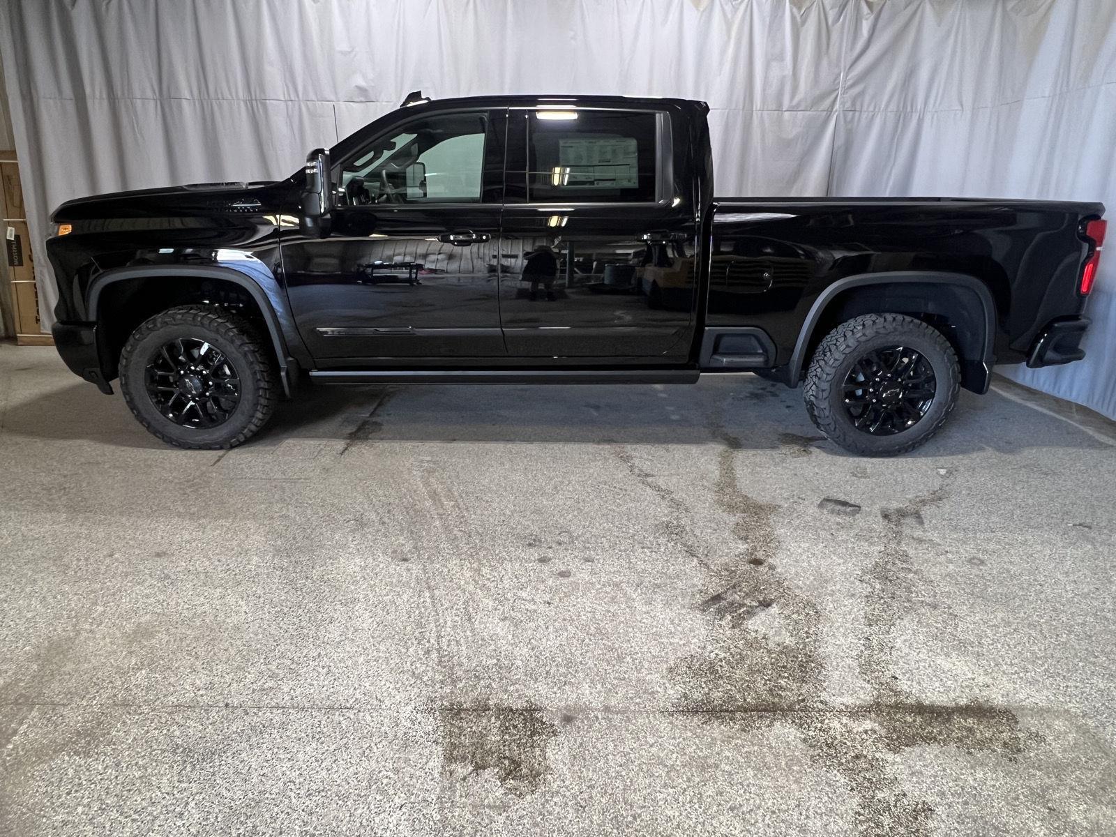 Black 2026 Chevrolet Silverado 2500HD Pickup Truck Four-Wheel Drive Automatic