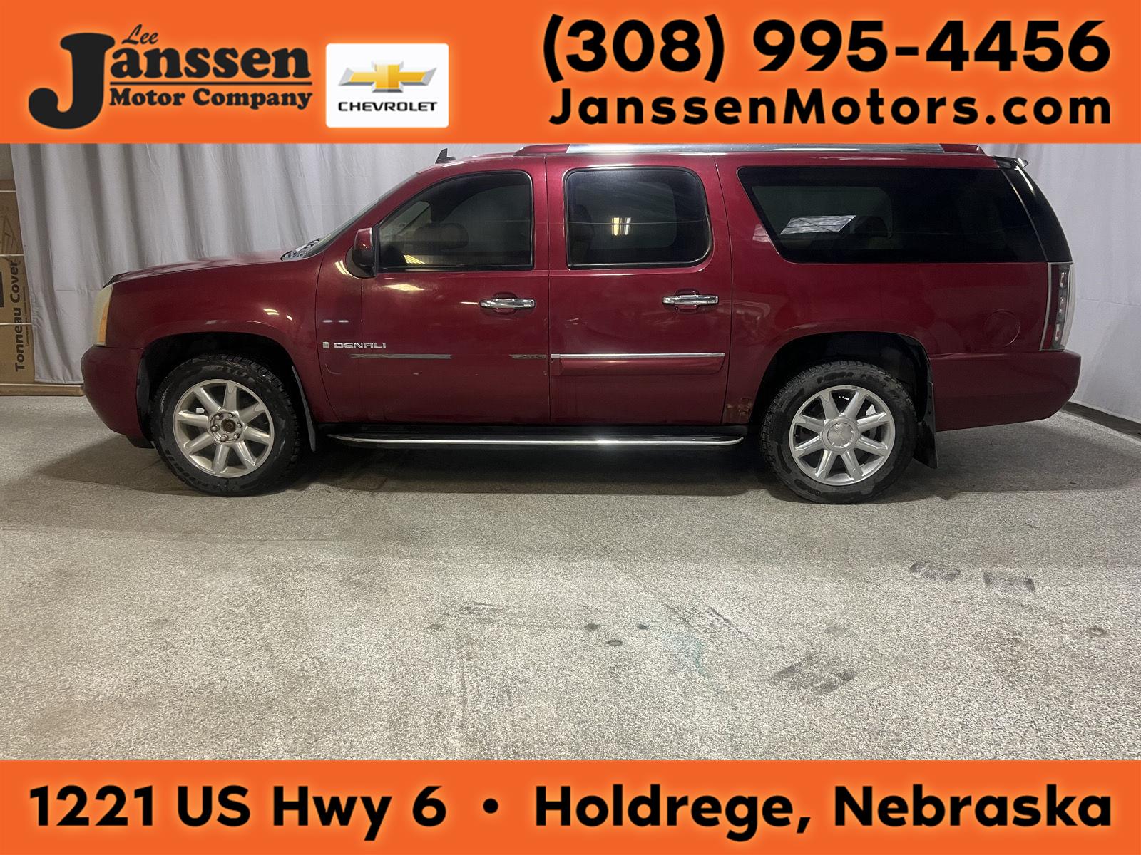 Sport Red Metallic 2007 GMC Yukon XL SUV / Crossover All-Wheel Drive 6-Speed Automatic