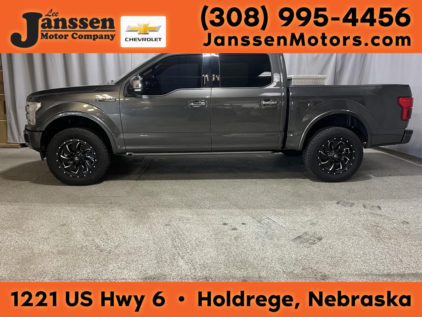 Gray (Magnetic Metallic) 2018 Ford F-150 Pickup Truck Four-Wheel Drive Automatic