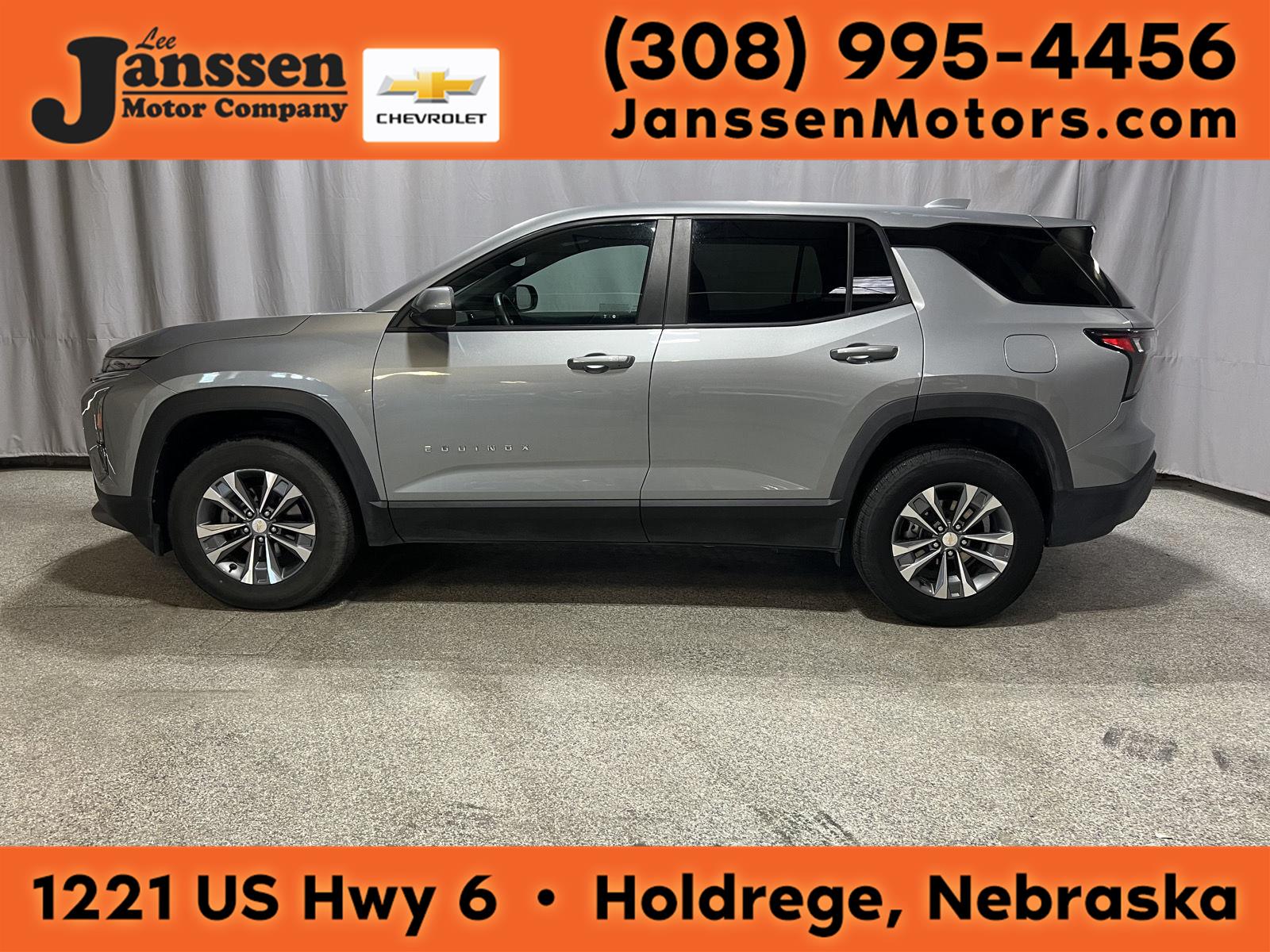 Sterling Gray Metallic 2025 Chevrolet Equinox SUV / Crossover Front-Wheel Drive Continuously Variable Transmission