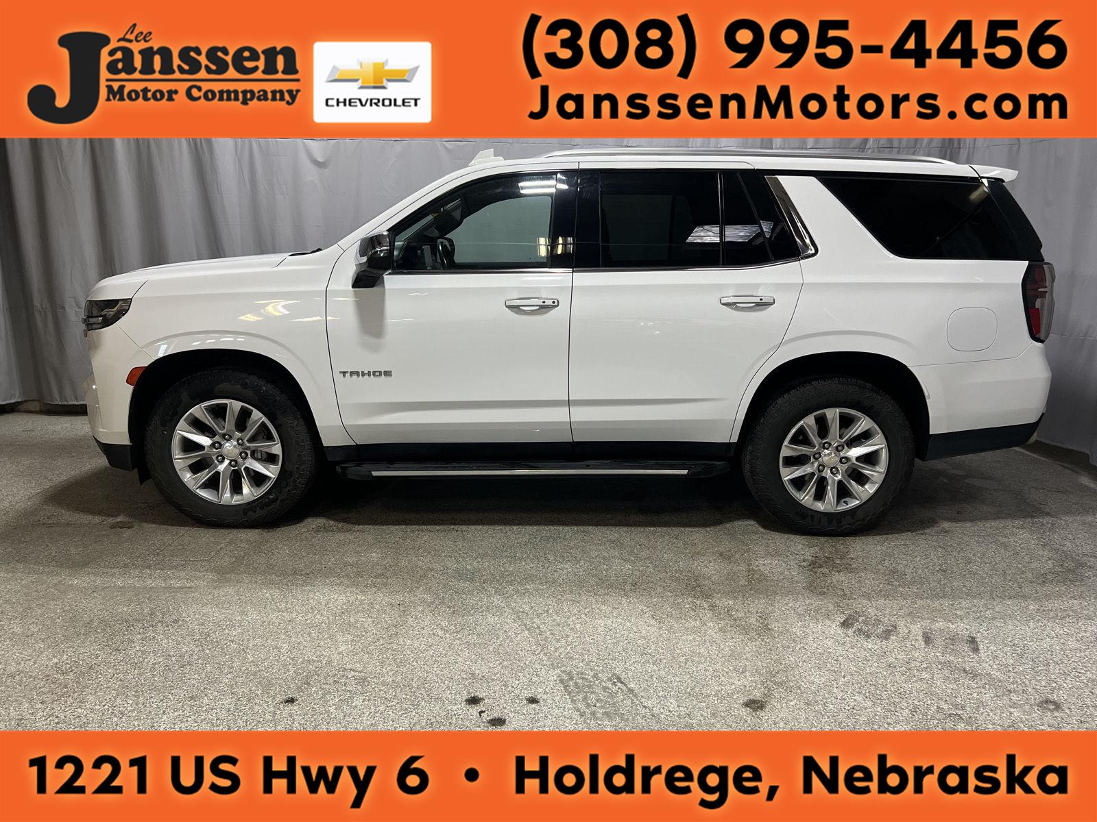 Summit White 2023 Chevrolet Tahoe SUV / Crossover Four-Wheel Drive Automatic