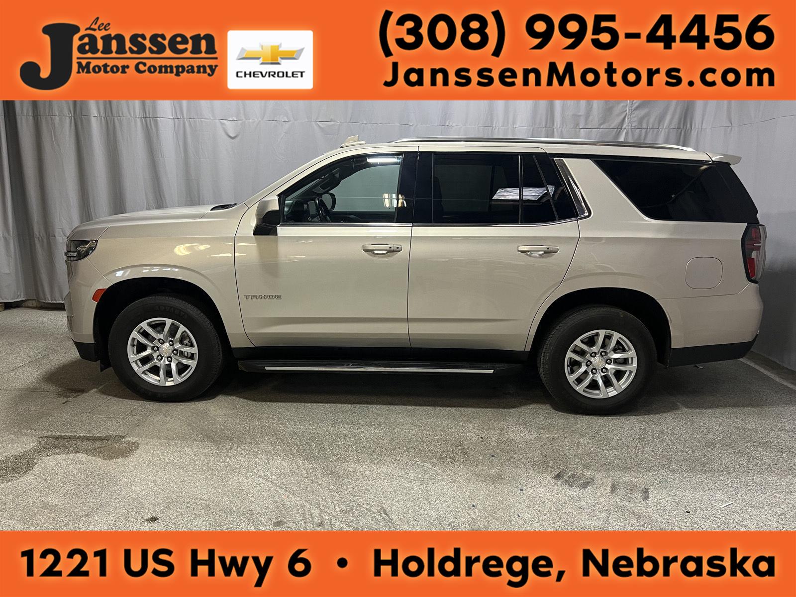 Brown (Empire Beige Metallic) 2024 Chevrolet Tahoe SUV / Crossover Four-Wheel Drive Automatic