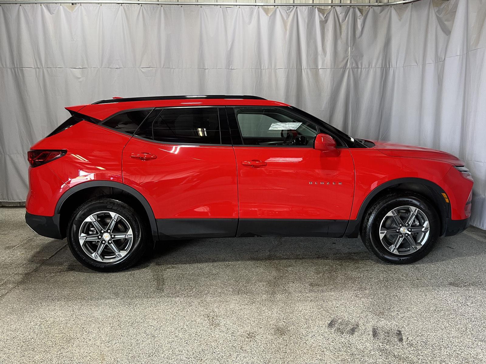 Red Hot 2024 Chevrolet Blazer SUV / Crossover Front-Wheel Drive 9-Speed Automatic