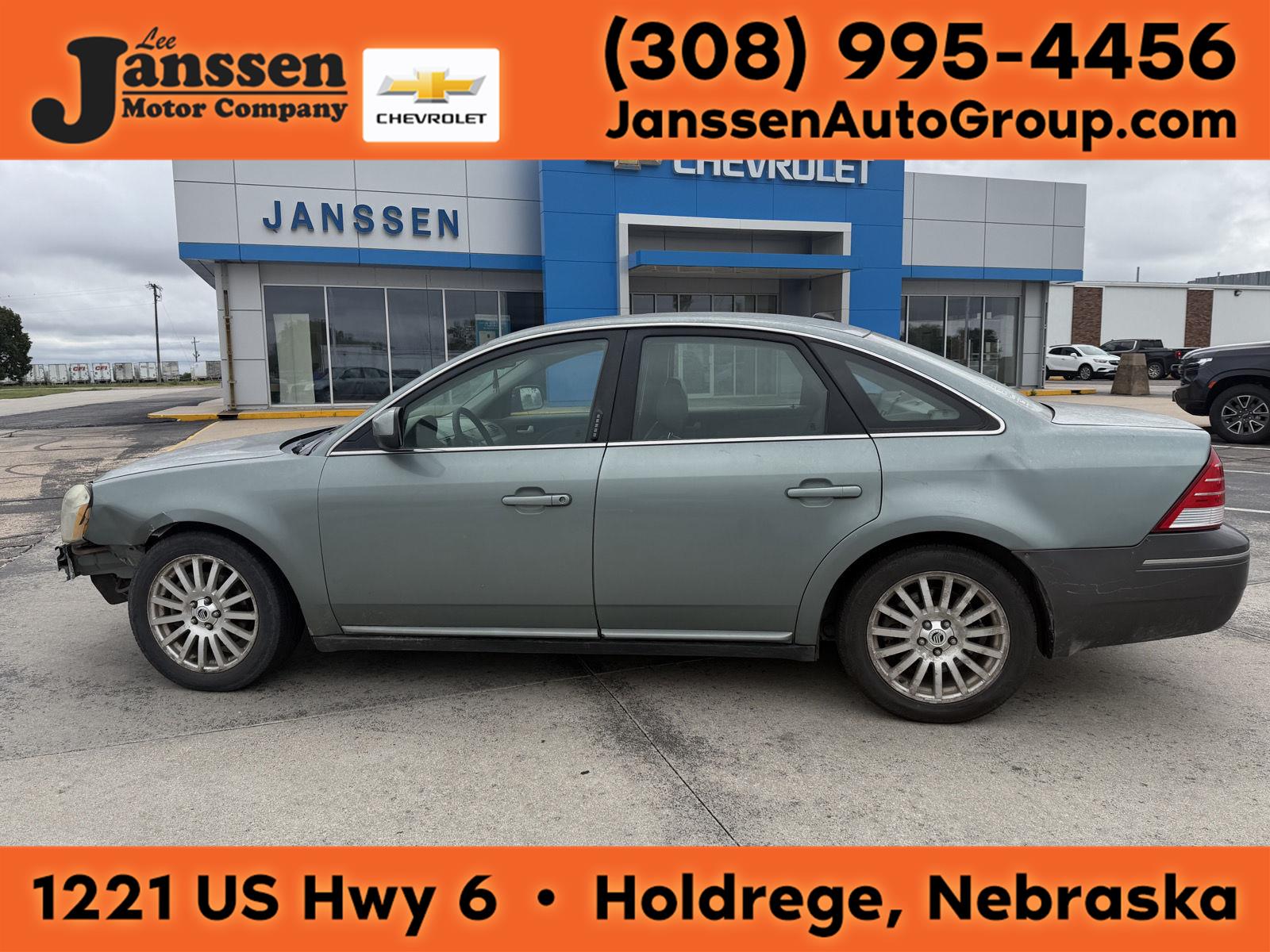 2005 Mercury Sable Sedan Front-Wheel Drive 4-Speed Automatic Overdrive