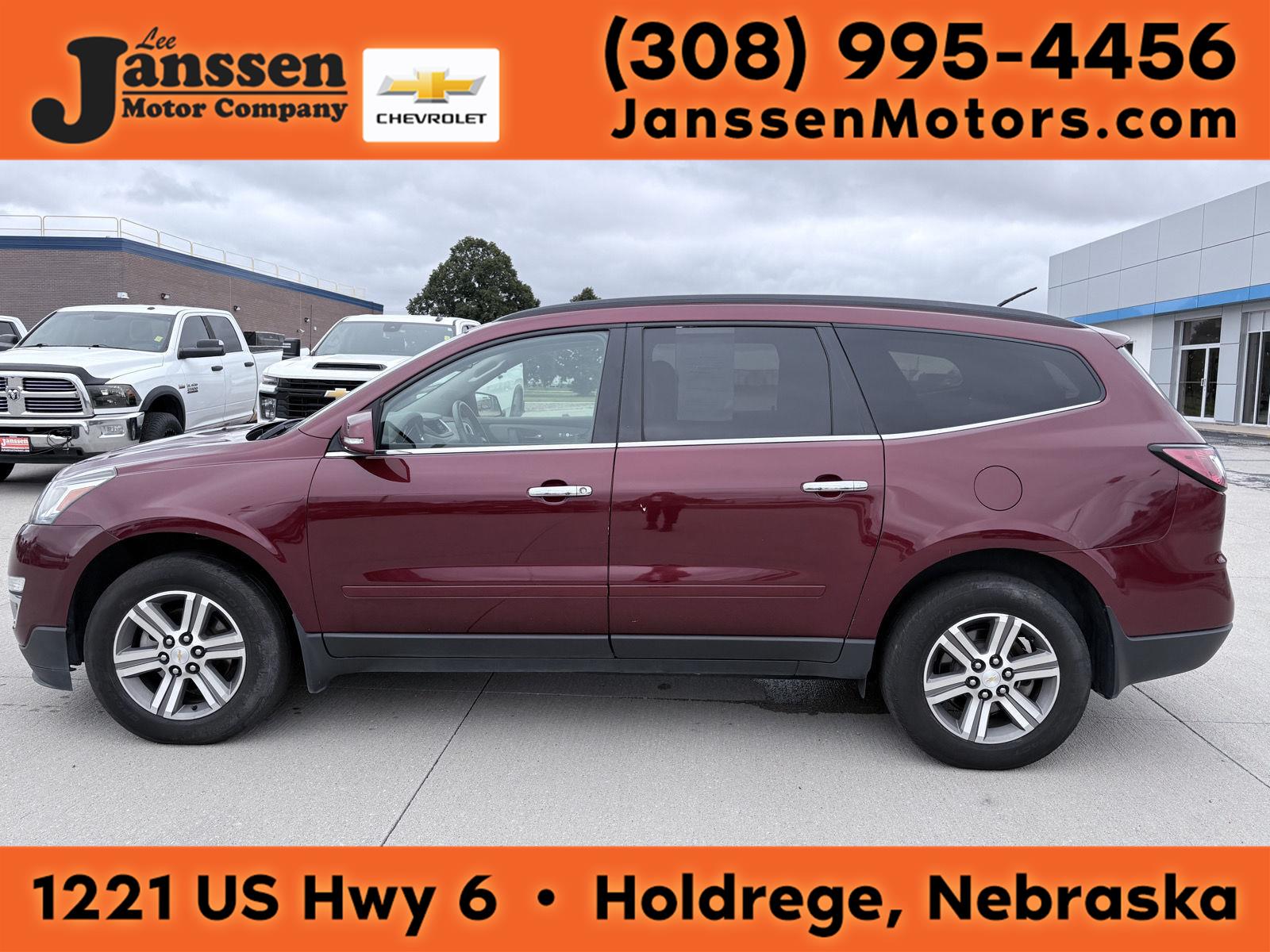 Siren Red Tintcoat 2017 Chevrolet Traverse SUV / Crossover All-Wheel Drive 6-Speed Automatic