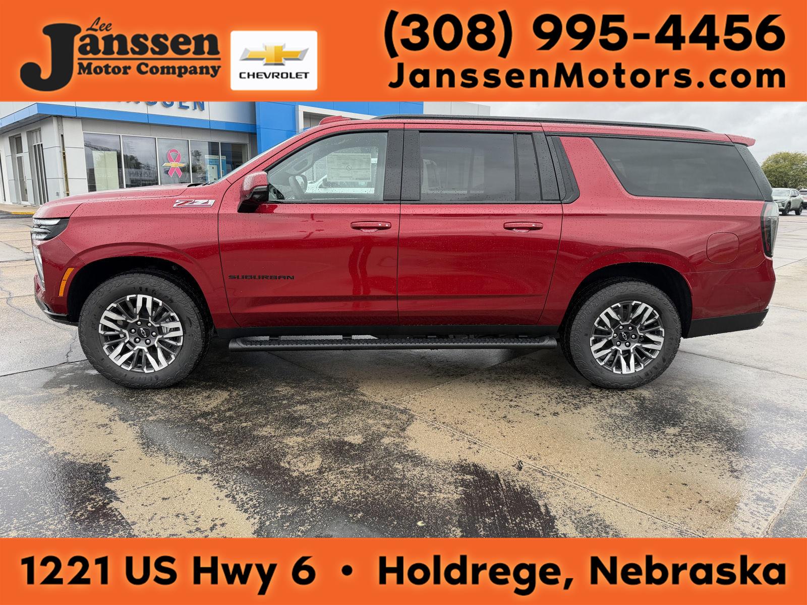 Radiant Red Tintcoat 2027 Chevrolet Suburban SUV / Crossover Four-Wheel Drive Automatic