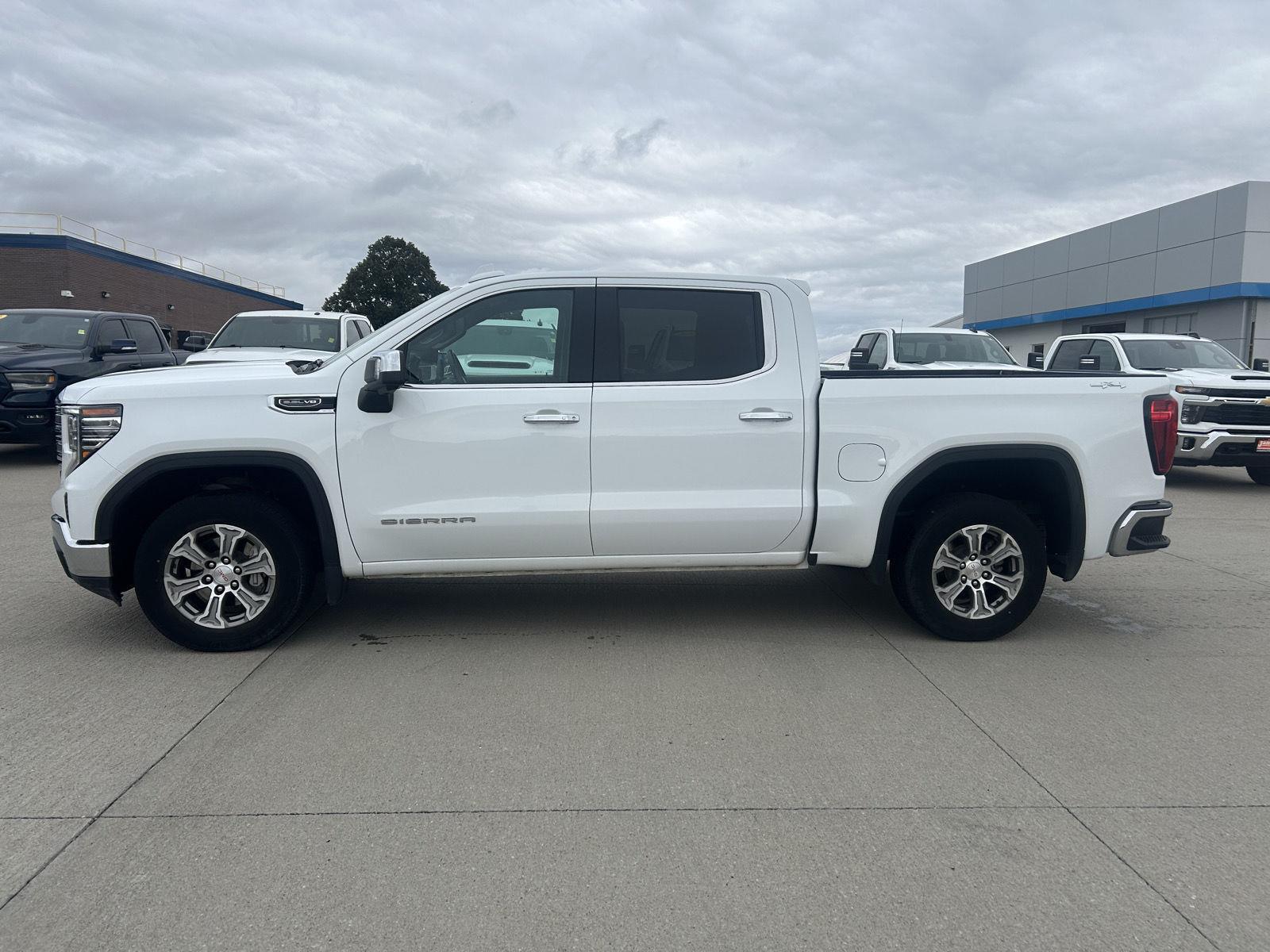 Summit White 2024 GMC Sierra 1500 Pickup Truck Four-Wheel Drive Automatic